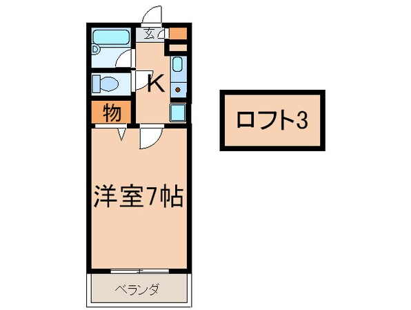 コンドミニアム医生ヶ丘Ⅲの物件間取画像